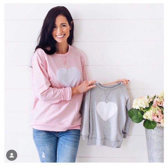 Wooly Doodle Blush Love Crew - Size Small - Picture 2 of 9